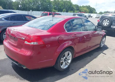 2009 Pontiac G8 из США, поврежденный, VIN 6G2ER57789L161923